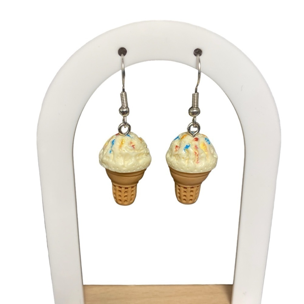 Ice Cream Earrings 🍦